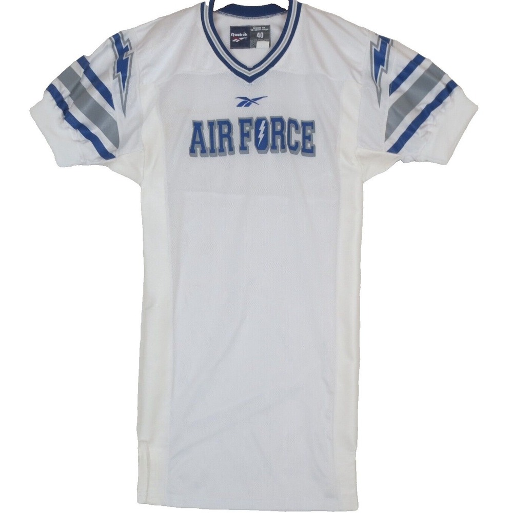 USAF Air Force Academy Falcons Reebok Practice Football Jersey 40 White